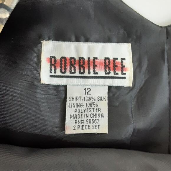 Vintage 80s Satin Sleeveless Blouse 100% Silk Animal Print Womens 12 Mob Wife - Picture 5 of 10